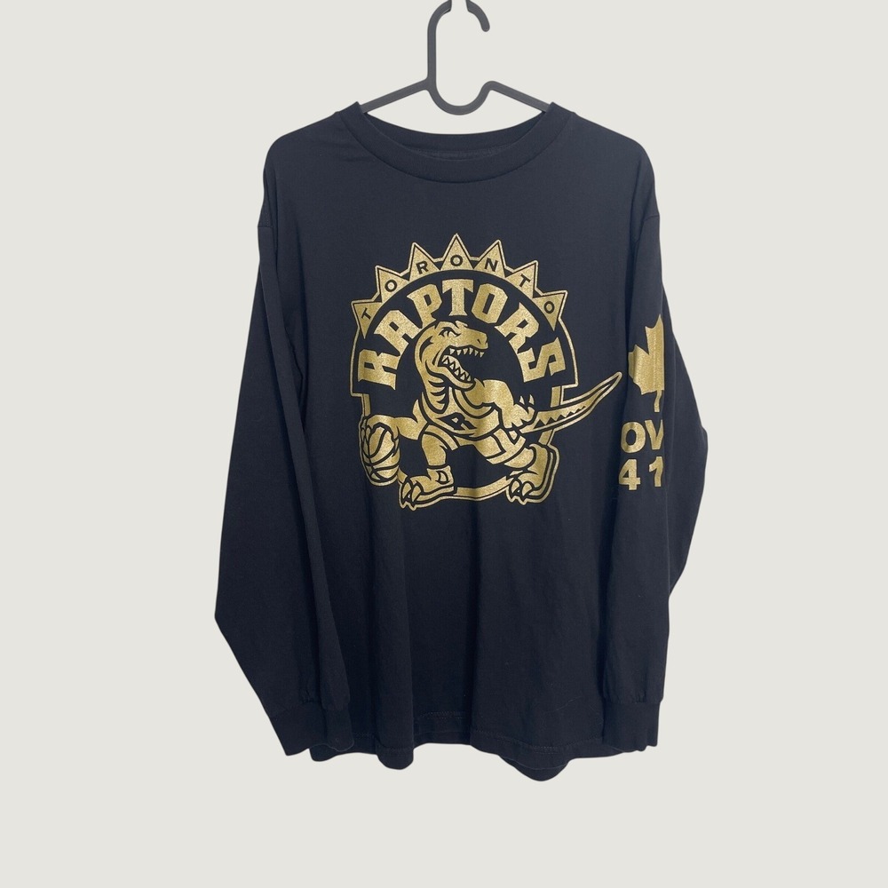 OVO Toronto Raptors 2014 Limited‎ Edition Long Sleeve Black Gold Large